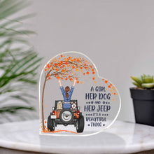 Load image into Gallery viewer, Personalized Acrylic Plaque for Dog Lovers Custom Name Gift
