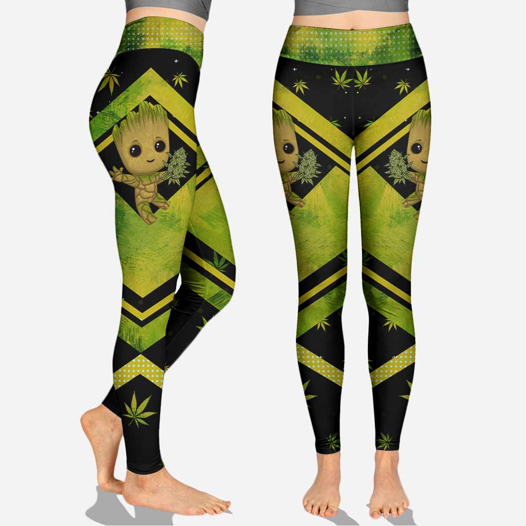 Personalized Weed Hoodie & Leggings Custom Name Gift