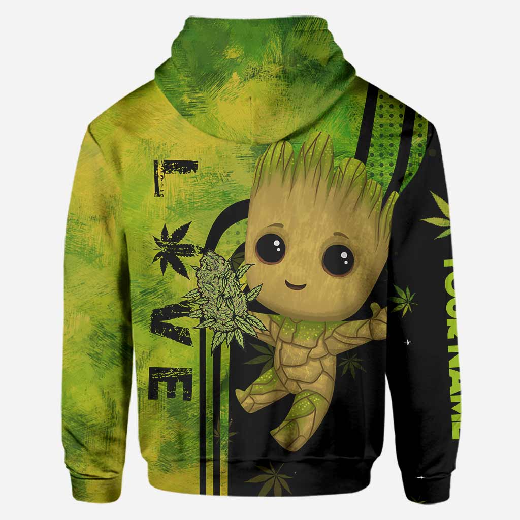 Personalized Weed Hoodie & Leggings Custom Name Gift