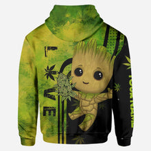 Load image into Gallery viewer, Personalized Weed Hoodie &amp; Leggings Custom Name Gift
