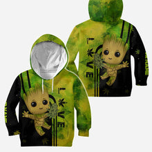 Load image into Gallery viewer, Personalized Weed Hoodie &amp; Leggings Custom Name Gift
