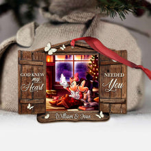 Load image into Gallery viewer, Personalized Christmas Mouse Ornament Custom Name Holiday Gift
