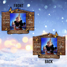 Load image into Gallery viewer, Personalized Christmas Mouse Ornament Custom Name Gift
