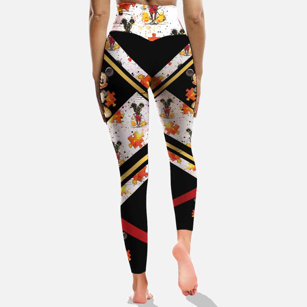 Personalized Autism Awareness Hoodie & Leggings Custom Name Gift