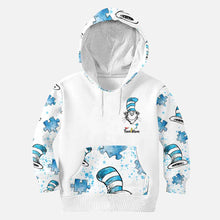Load image into Gallery viewer, Personalized Autism Awareness Hoodie and Leggings Set for Kids Adults
