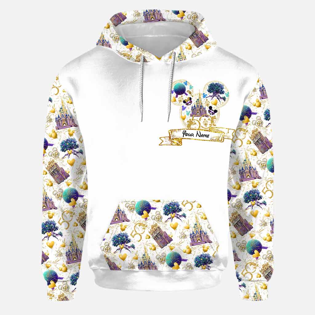 Personalized 50th Anniversary Mouse Ears Hoodie & Leggings Set