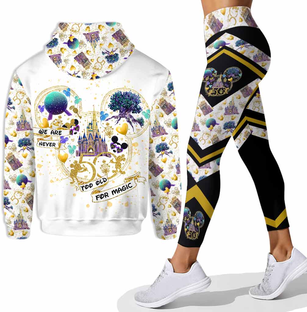 Personalized 50th Anniversary Mouse Ears Hoodie & Leggings Set