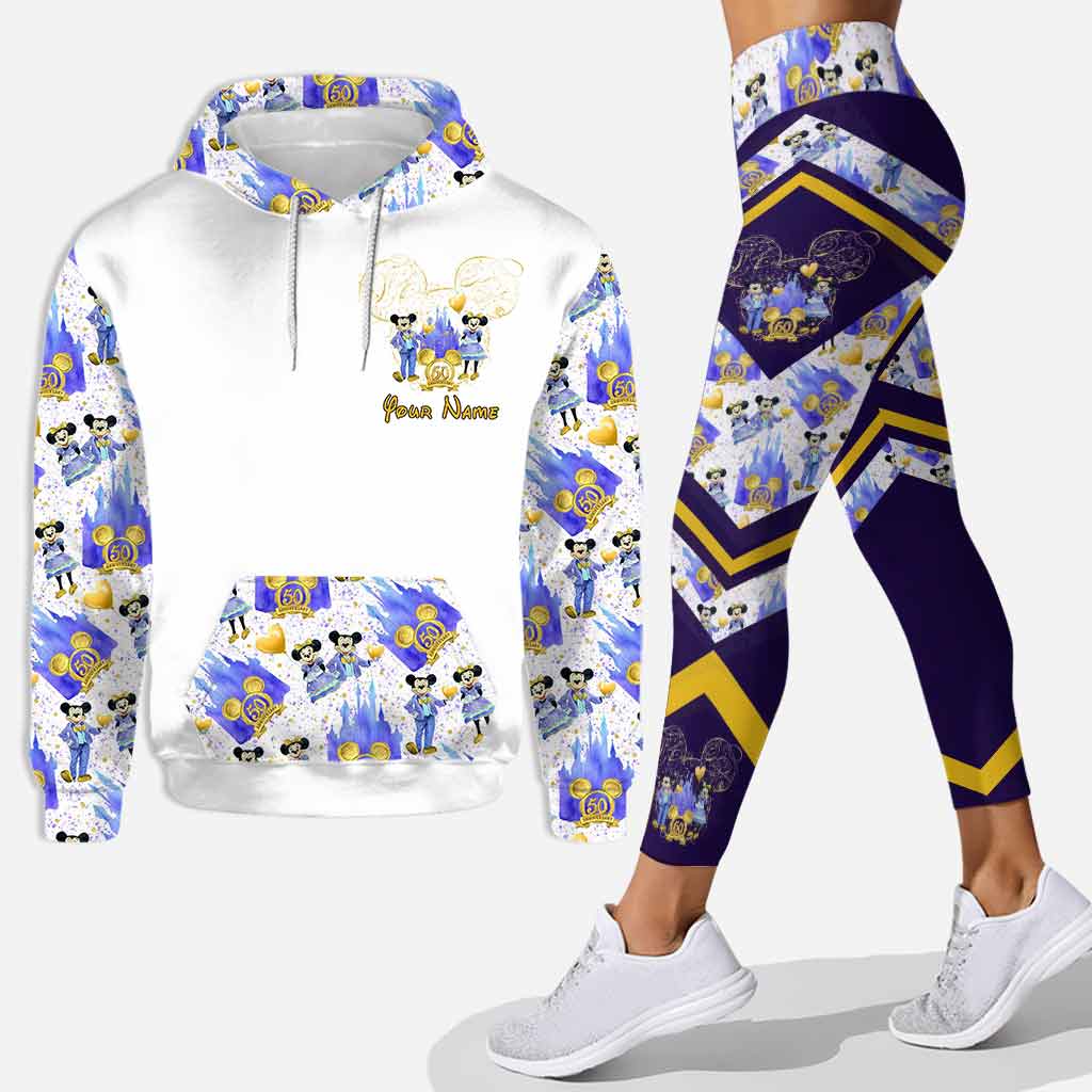 Personalized 50th Anniversary Magic Kingdom Hoodie & Leggings Gift