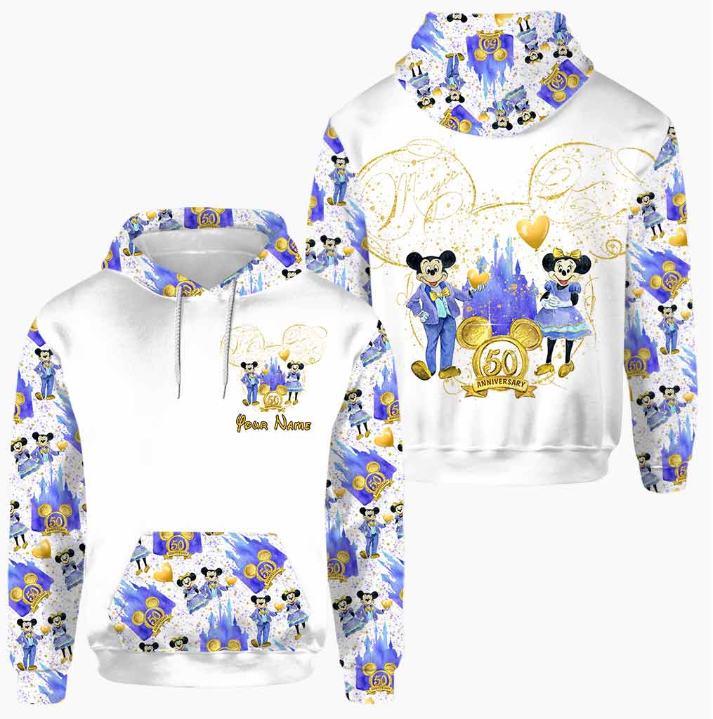 Personalized 50th Anniversary Magic Kingdom Hoodie & Leggings Gift