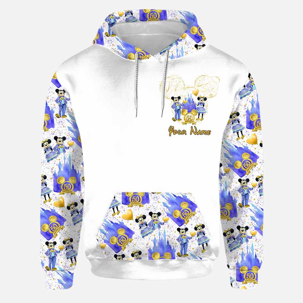 Personalized 50th Anniversary Magic Kingdom Hoodie & Leggings Gift