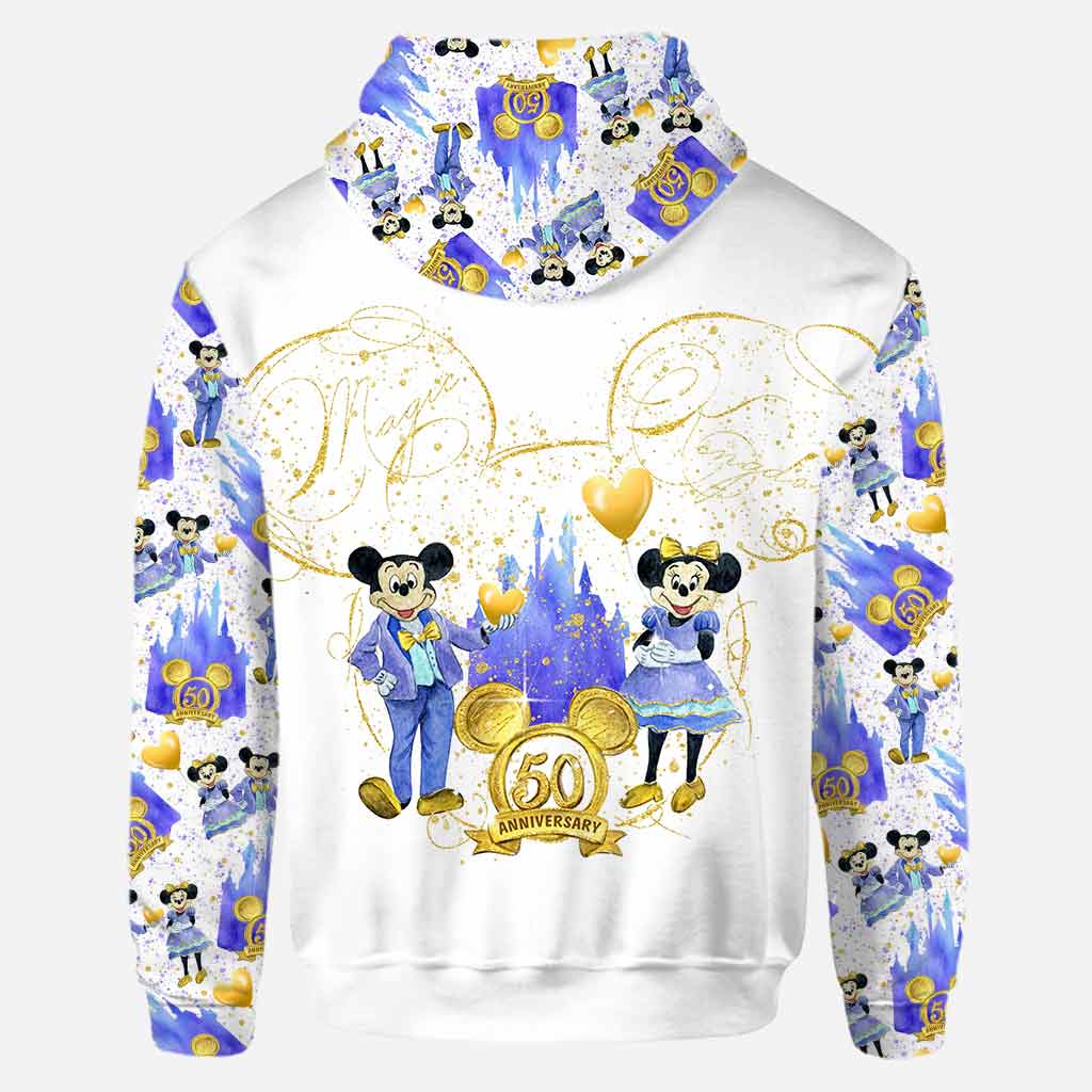 Personalized 50th Anniversary Magic Kingdom Hoodie & Leggings Gift