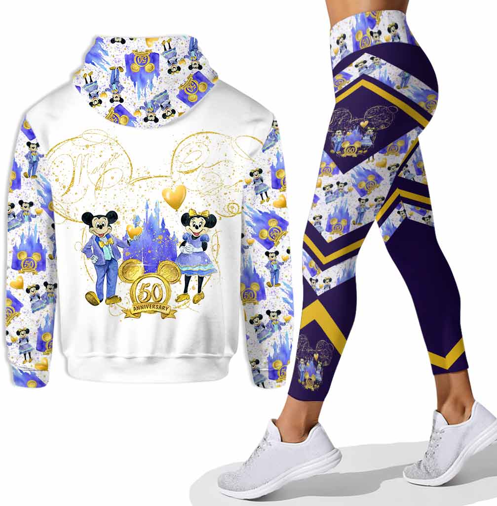 Personalized 50th Anniversary Magic Kingdom Hoodie & Leggings Gift