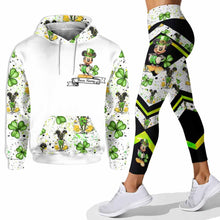 Load image into Gallery viewer, Personalized St. Patrick's Day Hoodie &amp; Leggings Set for Women

