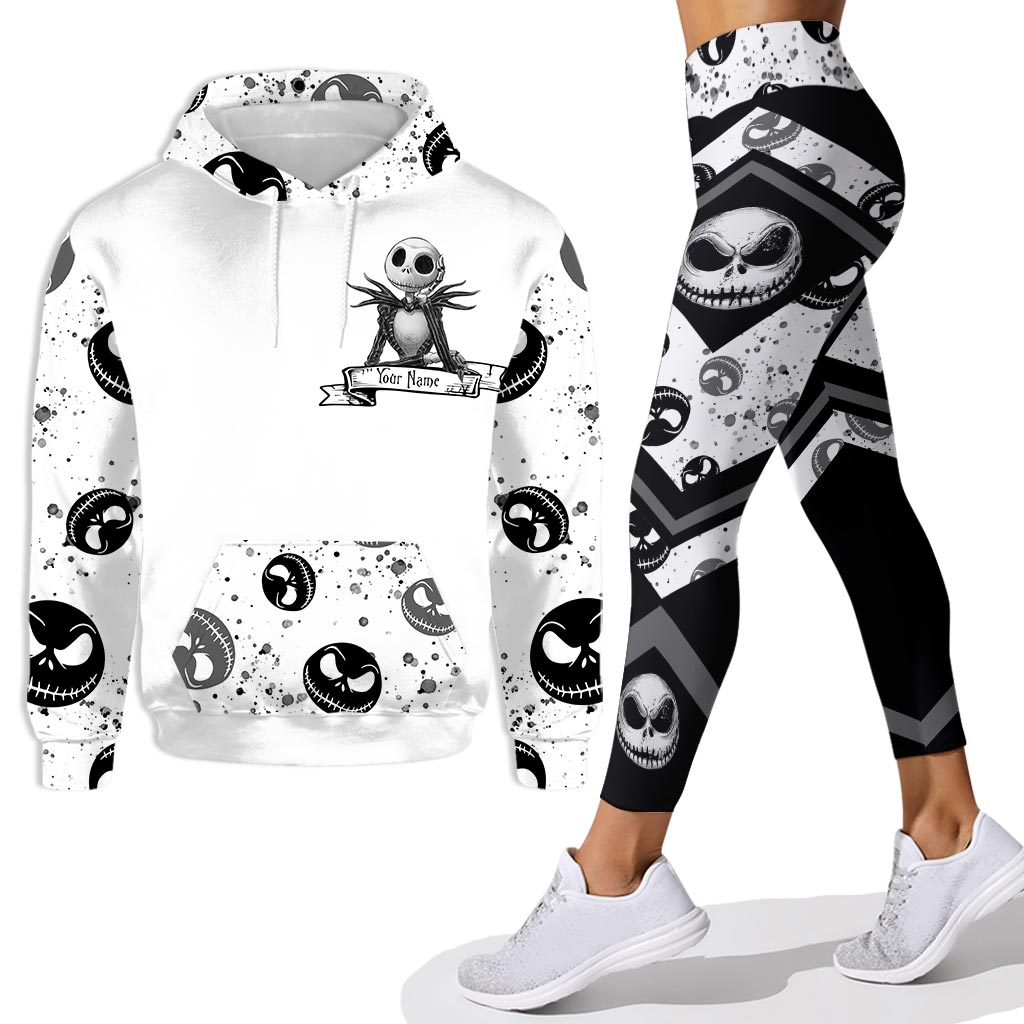 Personalized Rock Paper Scissors Hoodie & Leggings Gift for Halloween