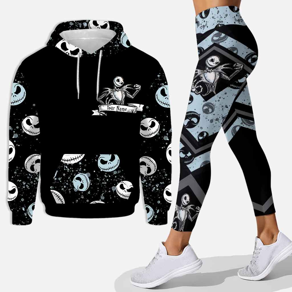 Personalized Rock Paper Scissors Hoodie & Leggings Set for Halloween Gift