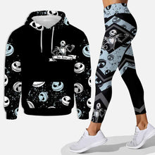 Load image into Gallery viewer, Personalized Rock Paper Scissors Hoodie &amp; Leggings Set for Halloween Gift
