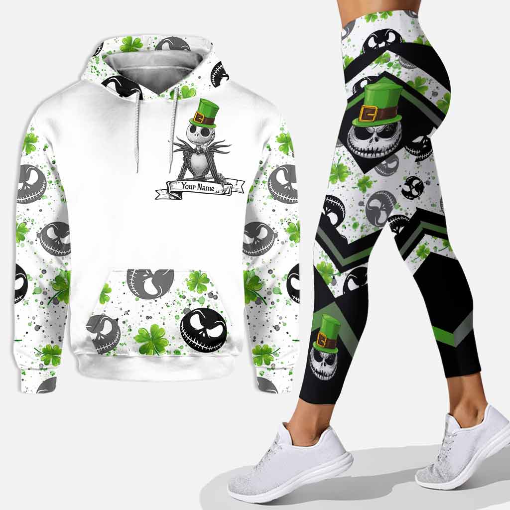 Personalized St. Patrick's Day Hoodie & Leggings Custom Name Gift