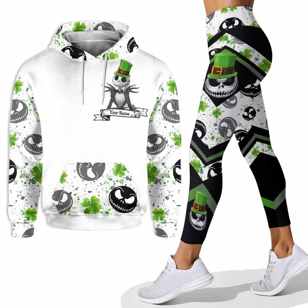Personalized St. Patrick's Day Hoodie & Leggings Custom Name Gift