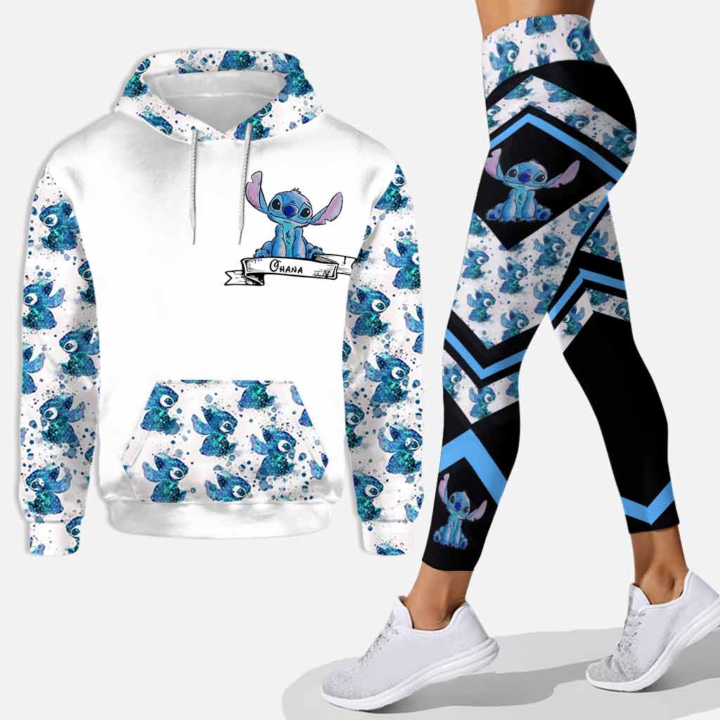 Personalized Ohana Family Hoodie and Leggings Set Gift