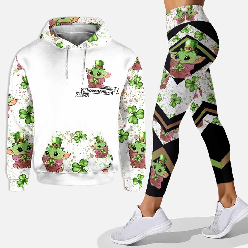 Personalized St. Patrick's Day Hoodie & Leggings Custom Name Gift
