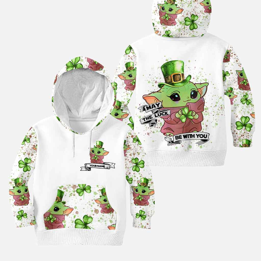 Personalized St. Patrick's Day Hoodie & Leggings Custom Name Gift