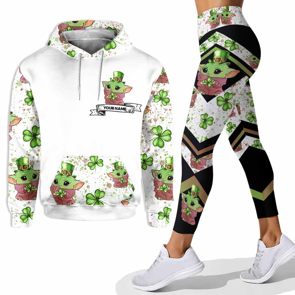 Personalized St. Patrick's Day Hoodie & Leggings Custom Name Gift