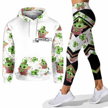 Load image into Gallery viewer, Personalized St. Patrick's Day Hoodie &amp; Leggings Custom Name Gift
