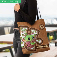 Load image into Gallery viewer, Personalized Autism Awareness Tote Bag Custom Design Gift
