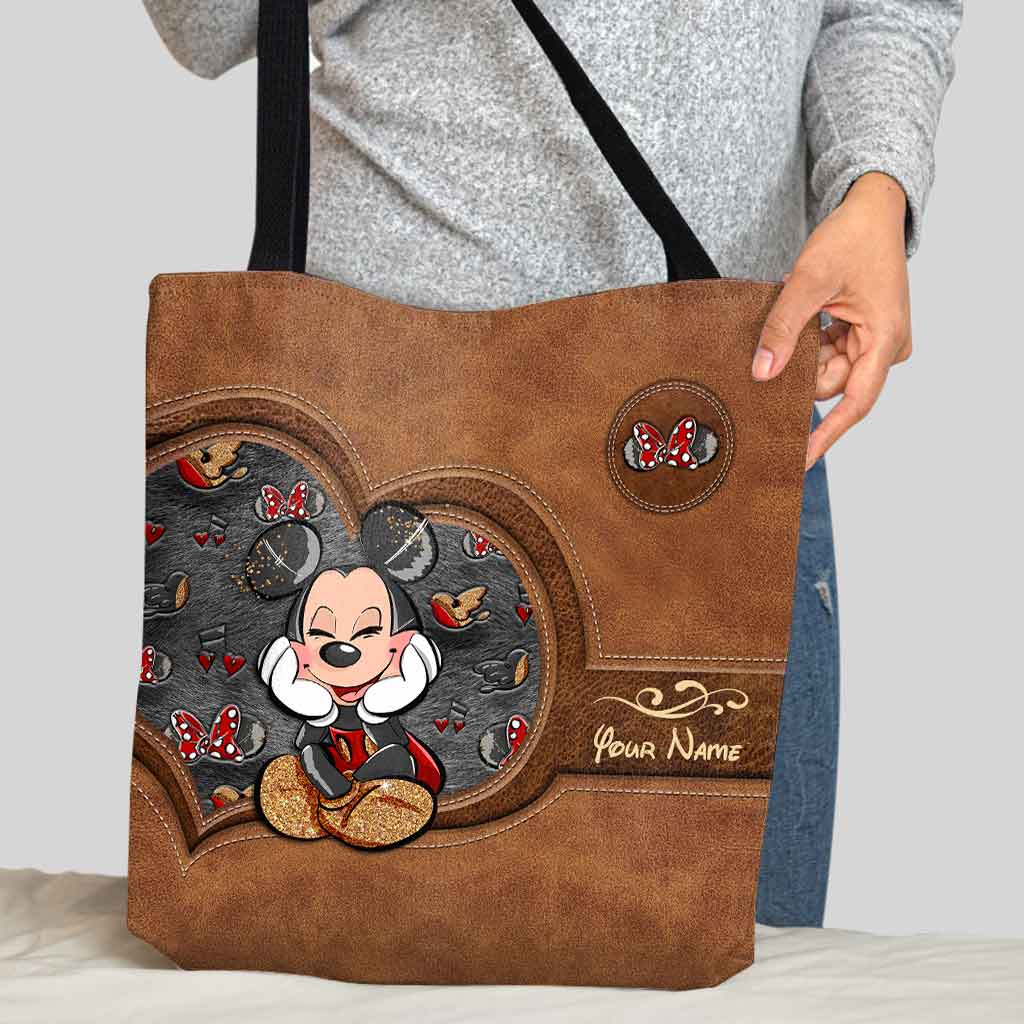 Personalized Mouse Ears Tote Bag Custom Name Gift for Her