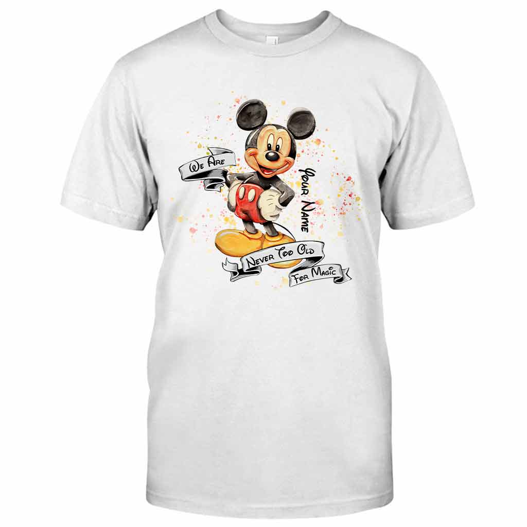 Personalized Mickey Mouse Ears T-shirt & Hoodie Gift for Birthday