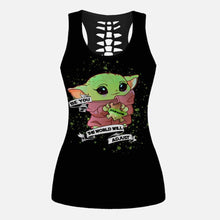 Load image into Gallery viewer, Personalized Autism Awareness Hollow Tank &amp; Leggings Set Gift
