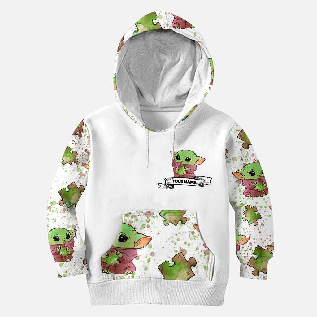Personalized Autism Awareness Hoodie & Leggings Set for Kids
