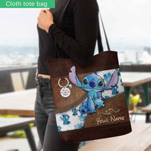 Load image into Gallery viewer, Personalized Autism Awareness Tote Bag Custom Name Gift
