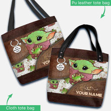 Load image into Gallery viewer, Personalized Autism Awareness Tote Bag Custom Name Gift

