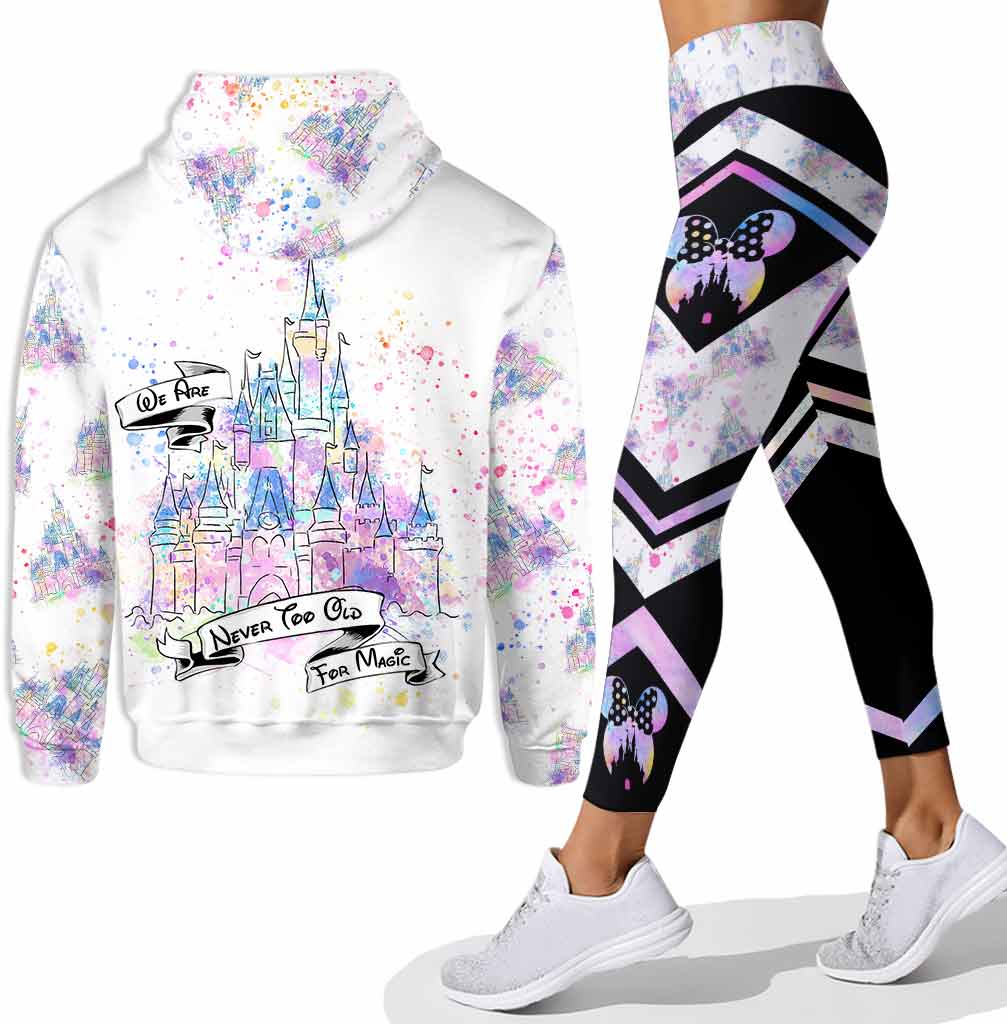Personalized Mouse Hoodie and Leggings Custom Name Gift for Kids