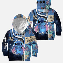 Load image into Gallery viewer, Personalized Ohana Christmas Hoodie and Leggings Gift

