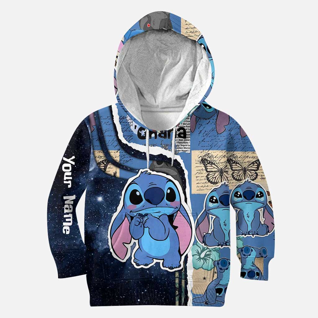 Personalized Ohana Christmas Hoodie and Leggings Gift