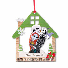 Load image into Gallery viewer, Personalized Christmas Ornament Home Is Wherever I Am Gift
