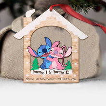 Load image into Gallery viewer, Personalized Ohana Ornament Custom Names Christmas Gift
