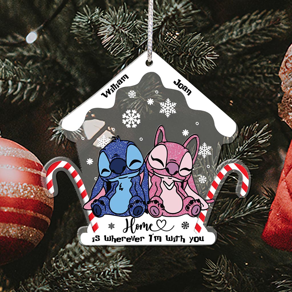 Personalized Christmas Ornament with Custom Names and Design