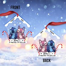 Load image into Gallery viewer, Personalized Christmas Ornament with Custom Names and Design
