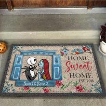 Load image into Gallery viewer, Personalized Nightmare Doormat Custom Names Gift for Home
