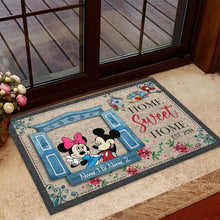 Load image into Gallery viewer, Personalized Home Sweet Home Doormat Custom Names Gift
