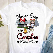 Load image into Gallery viewer, Personalized Camping Kinda Girl T-shirt Hoodie Custom Gift
