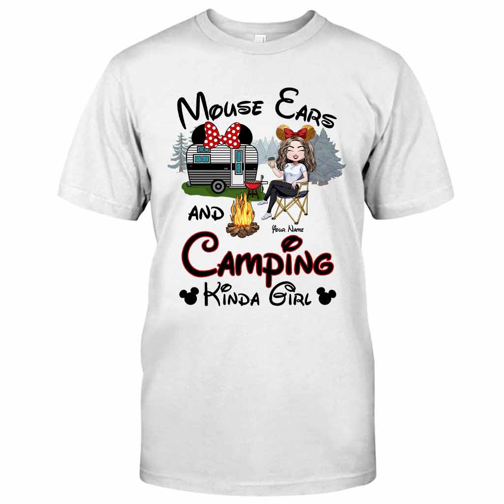 Personalized Camping Kinda Girl T-shirt Hoodie Custom Gift