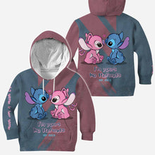 Load image into Gallery viewer, Personalized All-Over Print Hoodie Custom Couple Gift for Valentine's Day
