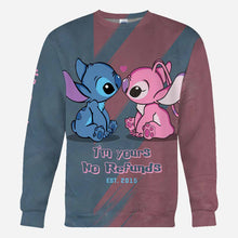 Load image into Gallery viewer, Personalized All-Over Print Hoodie Custom Couple Gift for Valentine's Day
