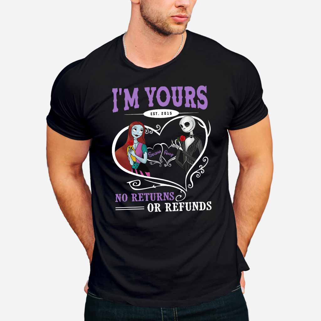 Personalized I'm Yours No Returns Nightmare T-Shirt & Hoodie Gift
