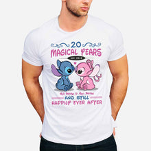 Load image into Gallery viewer, Personalized T-shirt and Hoodie Magic Years Gift for Couple
