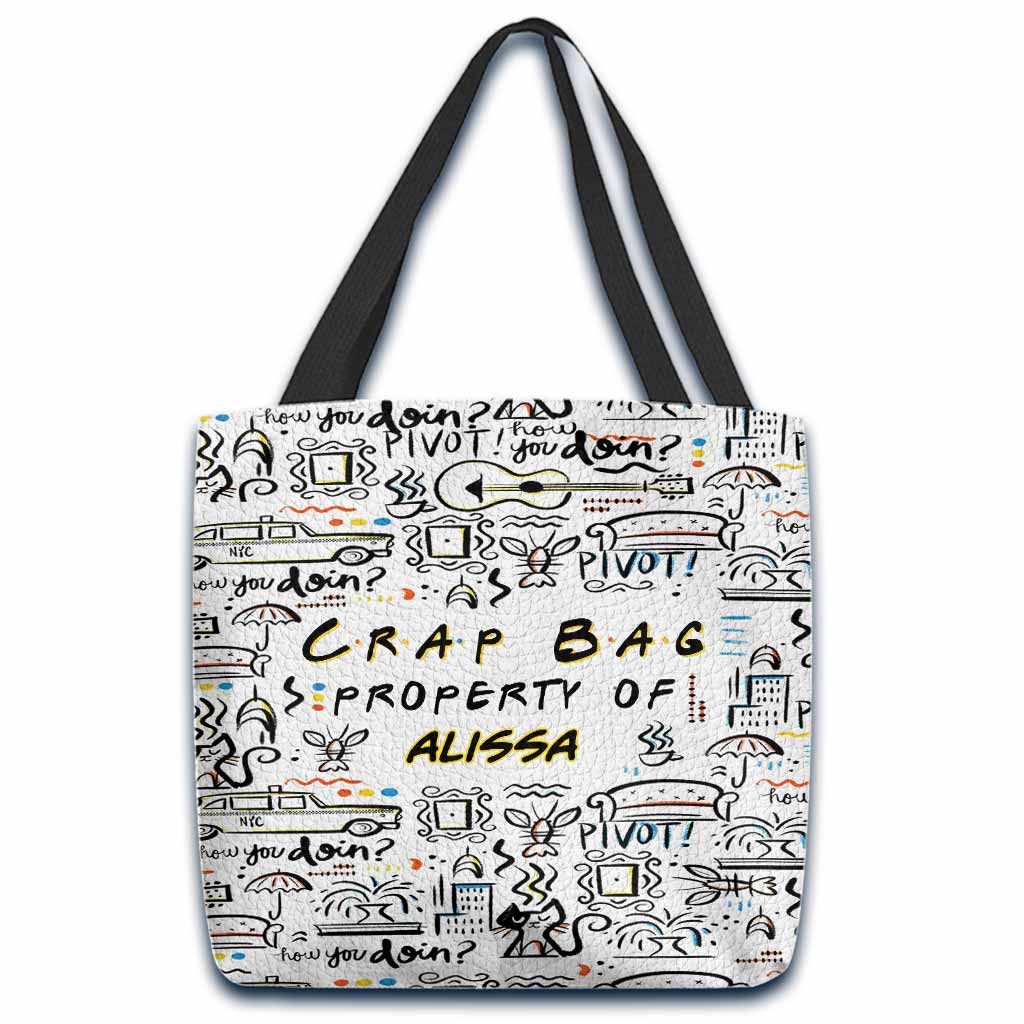 Personalized Tote Bag Custom Name Gift for Birthdays or Graduation